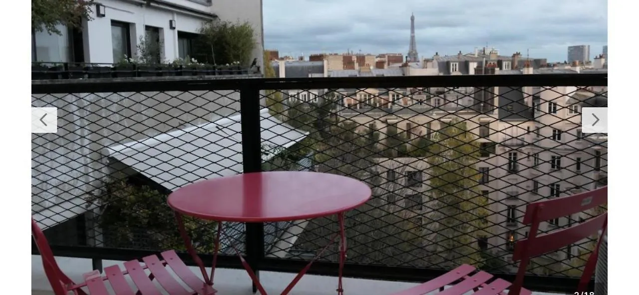 Appartement Large Eiffel Tower Lacoste *